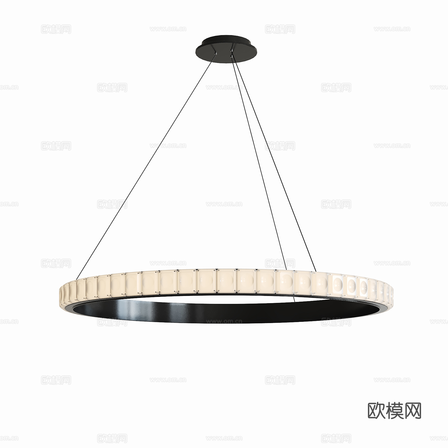 意式轻奢吊灯su模型