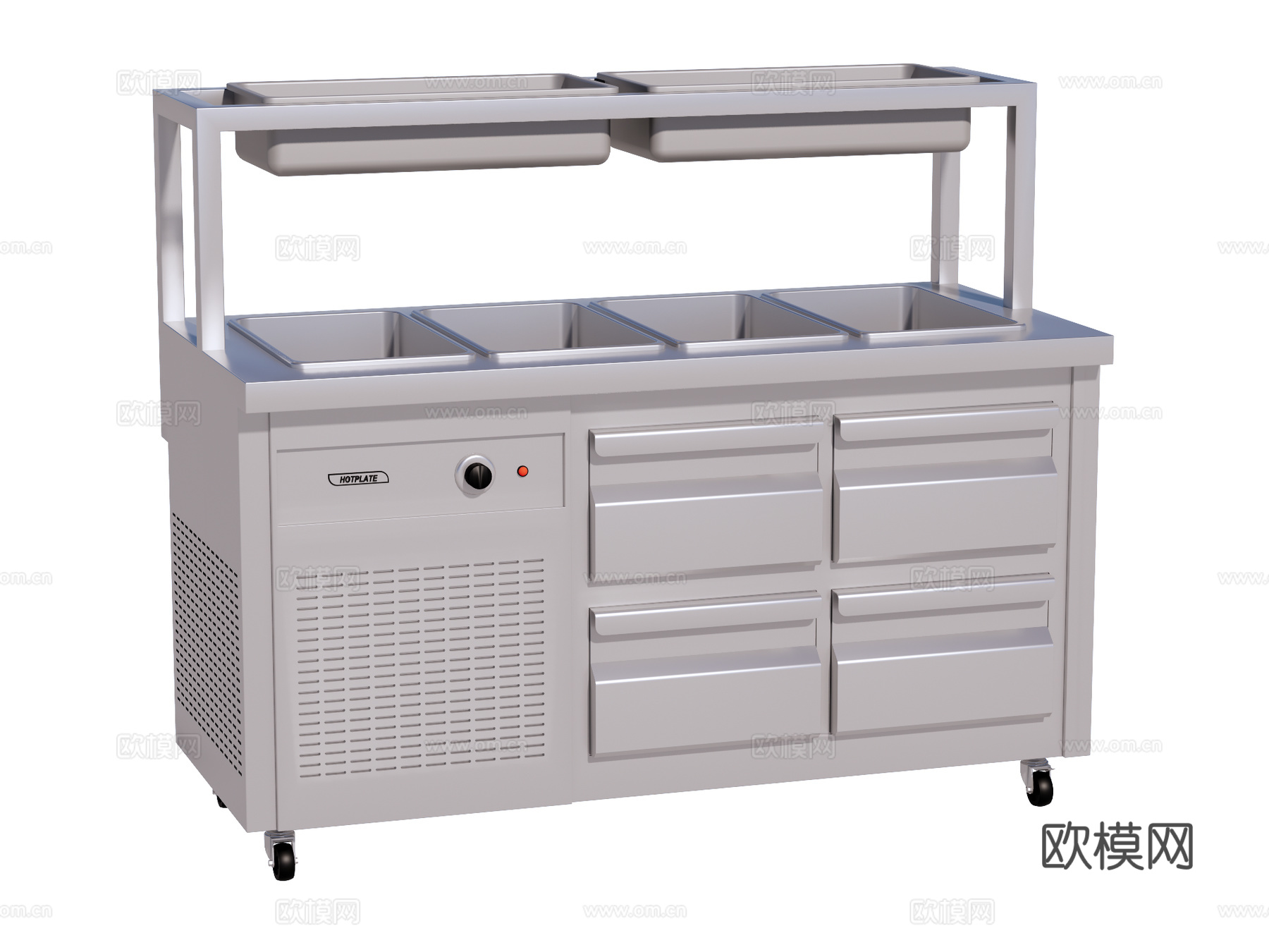 商用厨房设备su模型