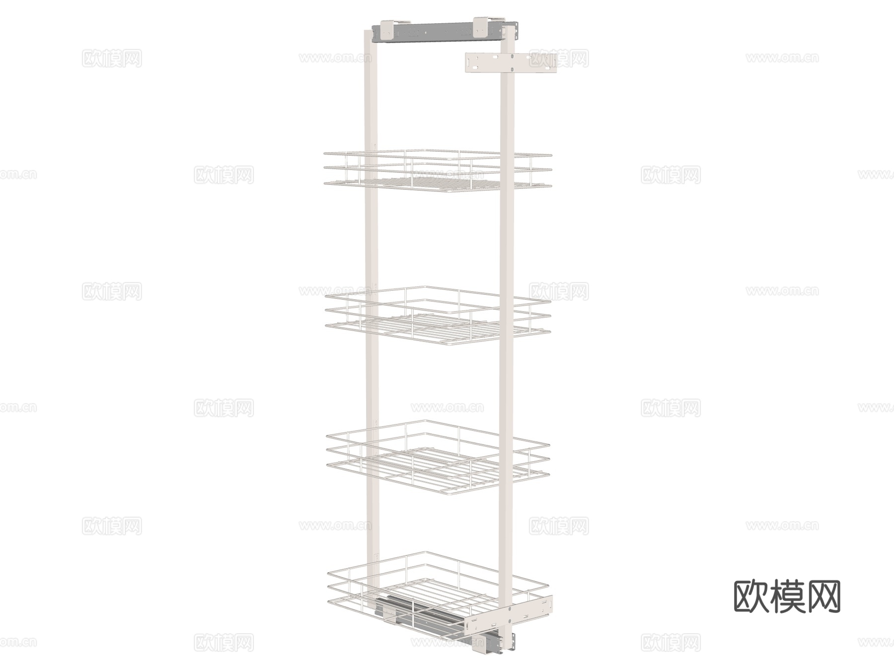 橱柜五金su模型