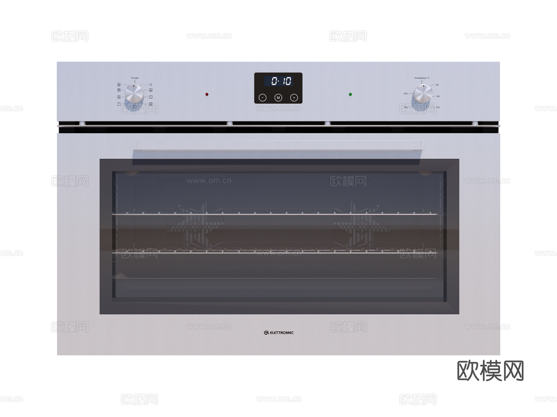 嵌入式蒸烤箱su模型