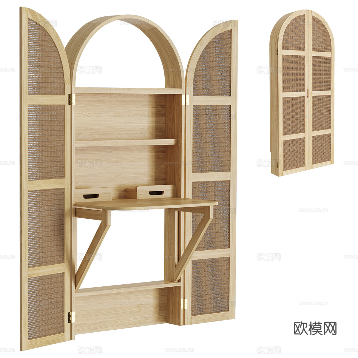 装饰柜3d模型下载