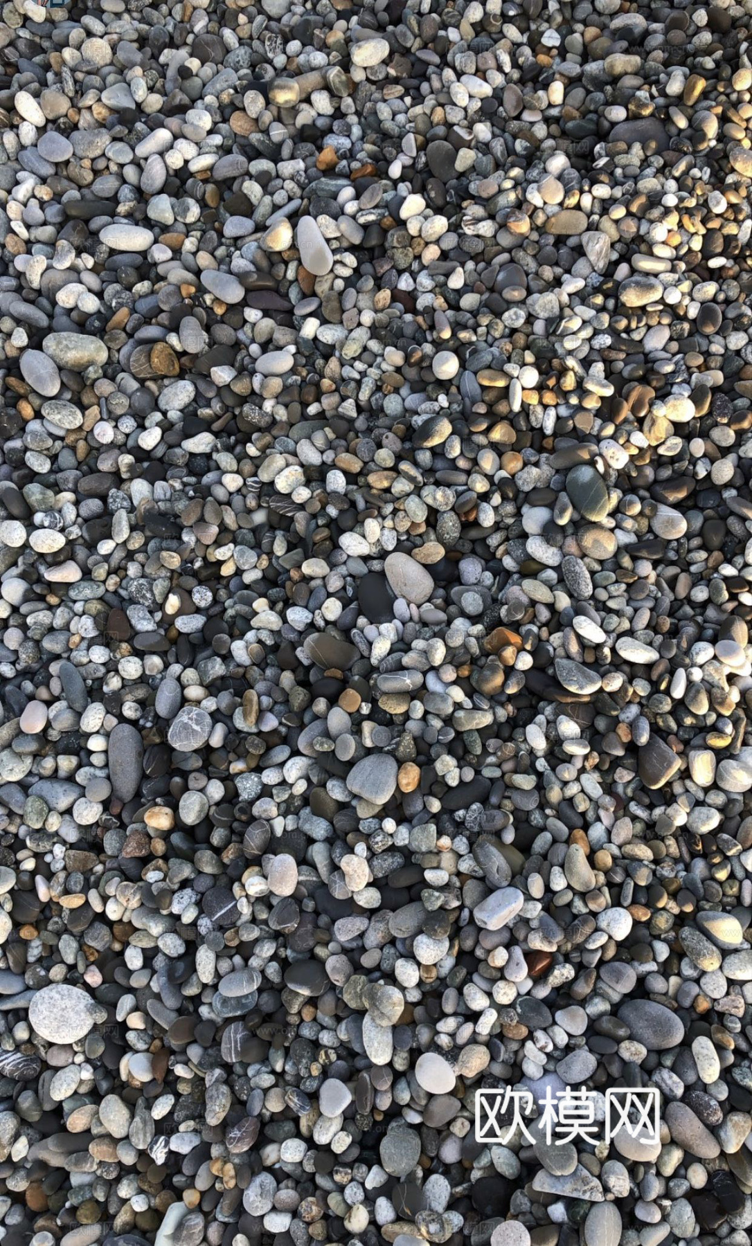 现代小鹅卵石，石子，碎石，砂砾石，水洗石，雨花石，