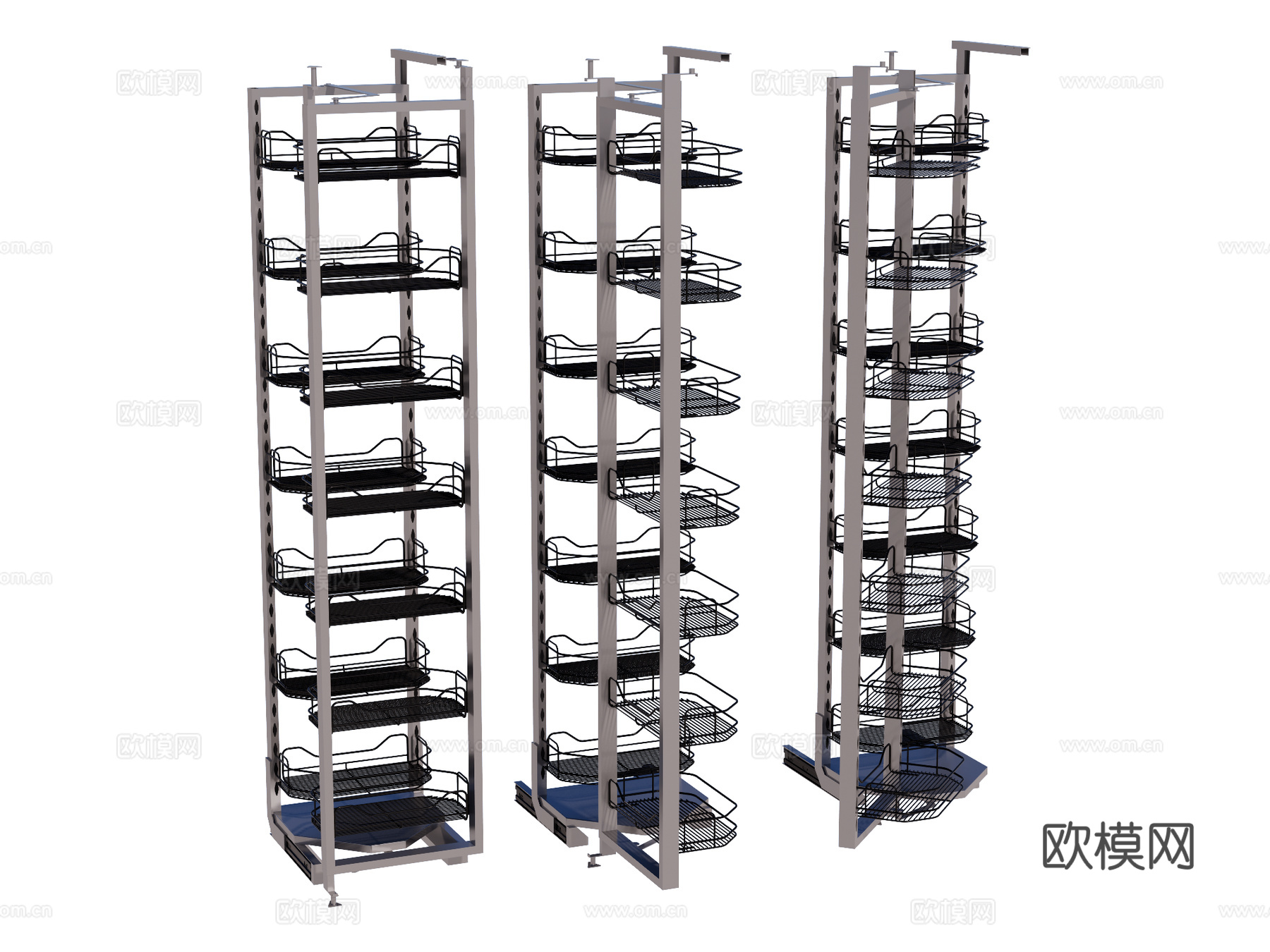 橱柜五金su模型