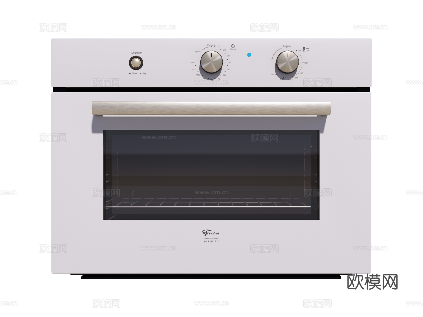 嵌入式蒸烤箱su模型