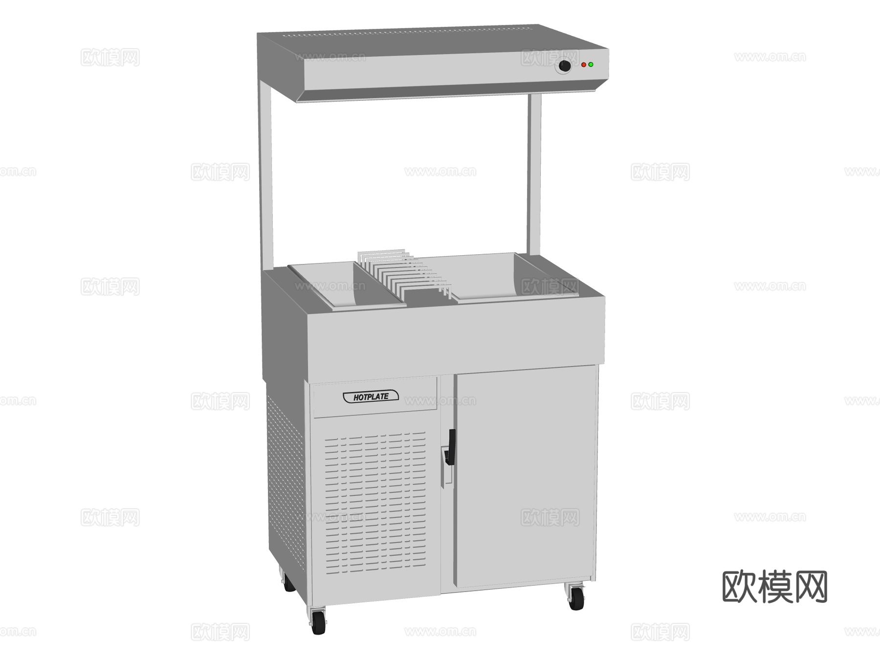 商用厨房设备su模型