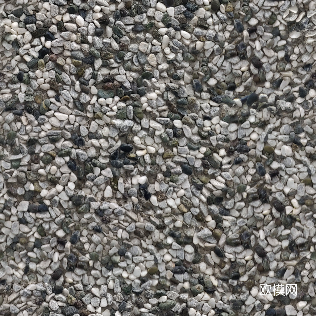 现代鹅卵石，碎石，石子，砂砾石，水洗石，混凝土，水泥地面