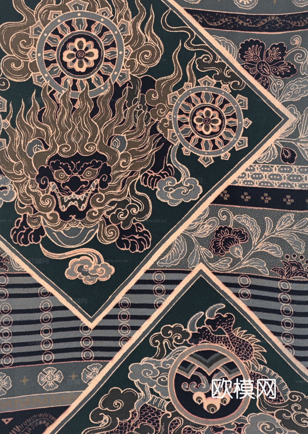 日式和风布纹17