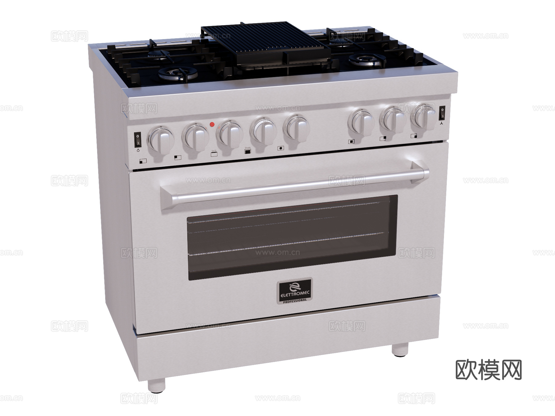 集成灶 家用集成灶 商用集成灶 商用后厨设备su模型下载（渲染图1）