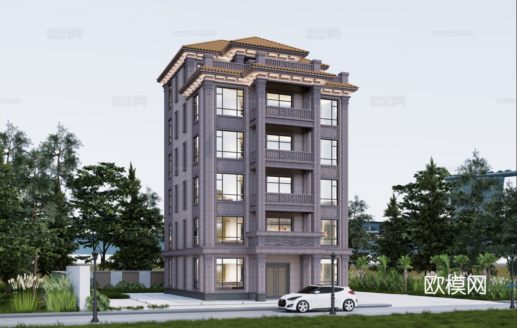 欧式别墅cad施工图cad施工图