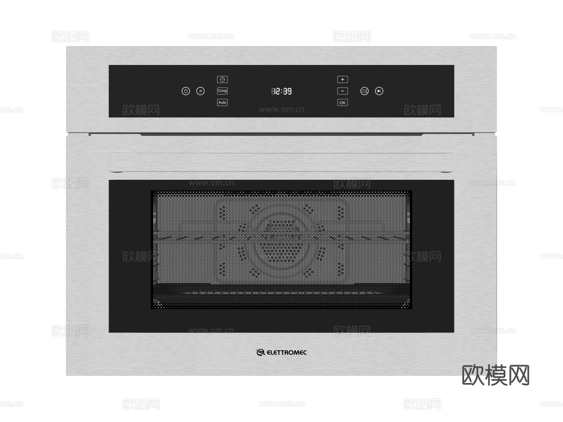 嵌入式蒸烤箱su模型