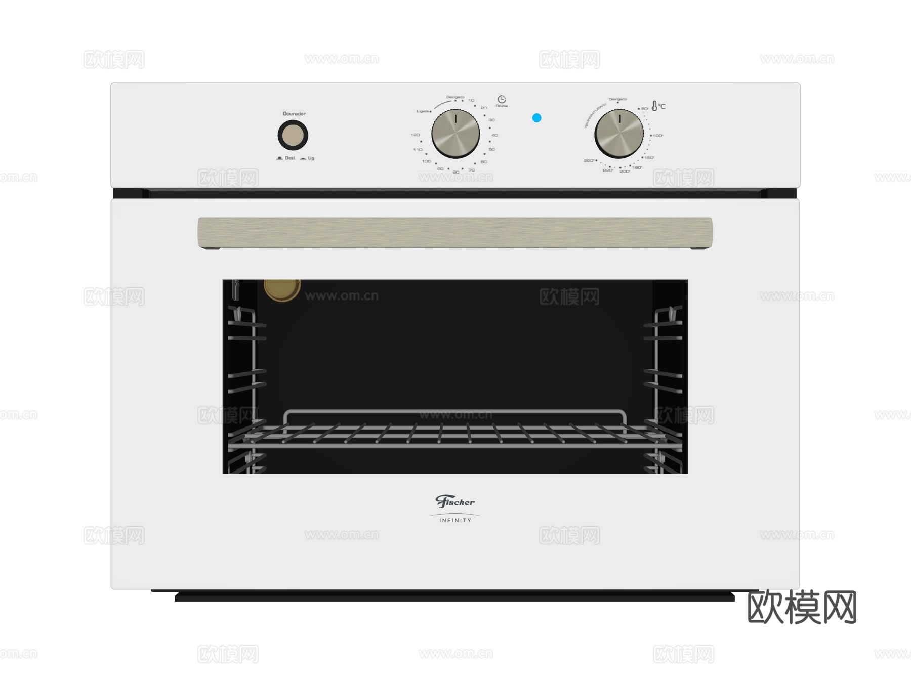 嵌入式蒸烤箱su模型