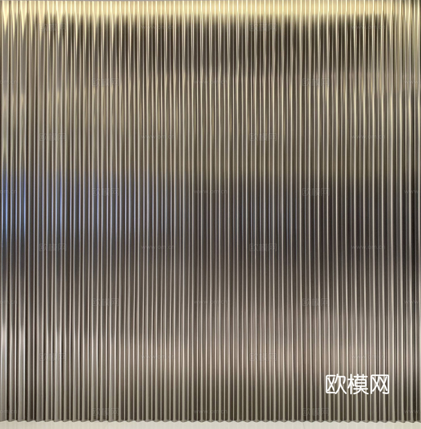 金属格栅板墙面