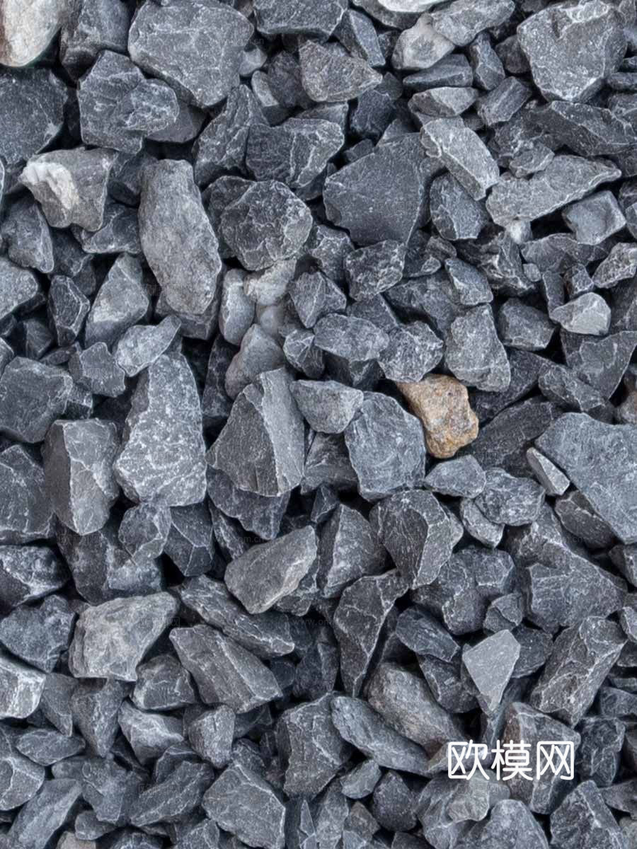 现代碎石，石子，砂砾石，水洗石