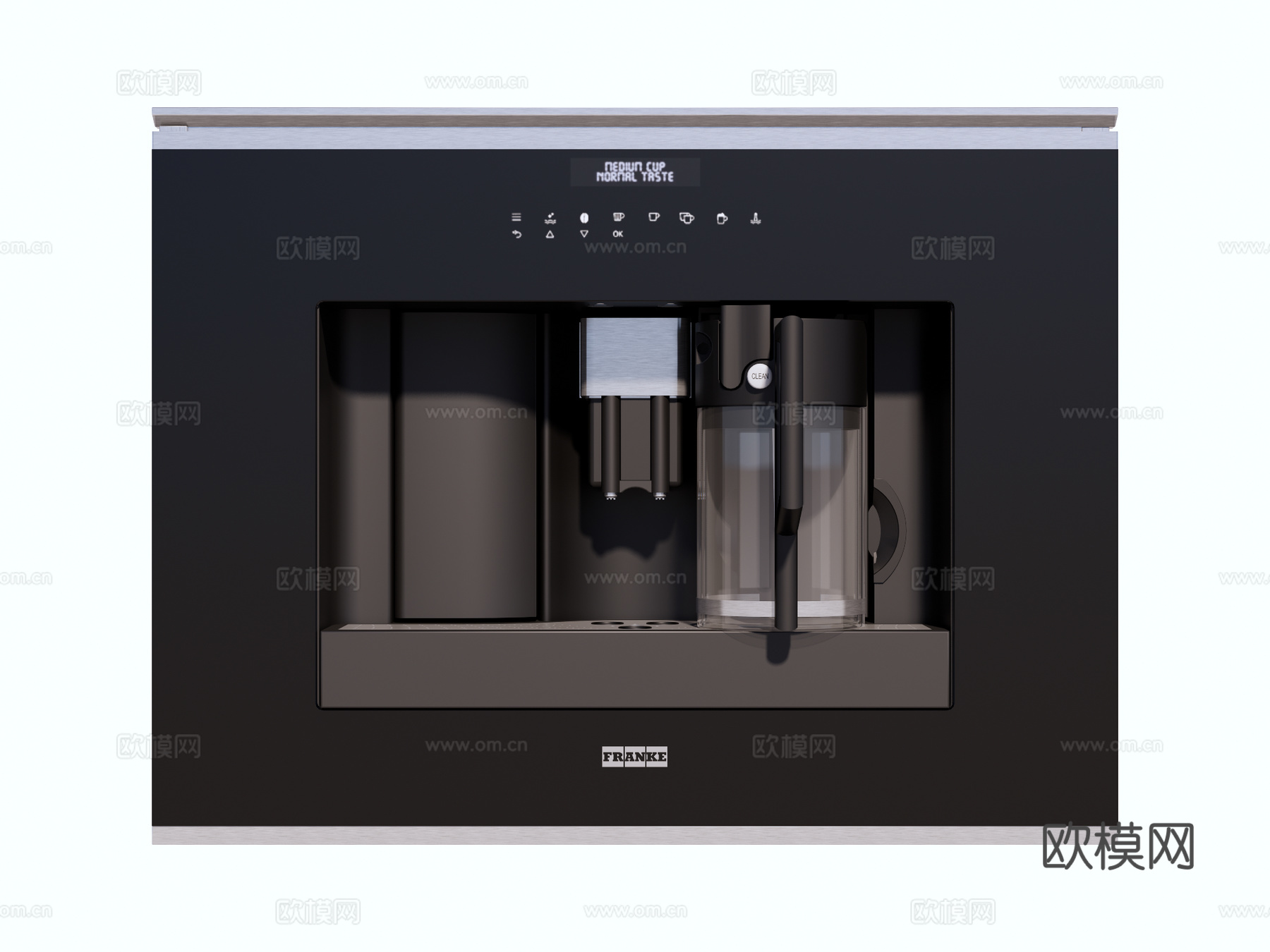 嵌入式咖啡机 直饮水su模型