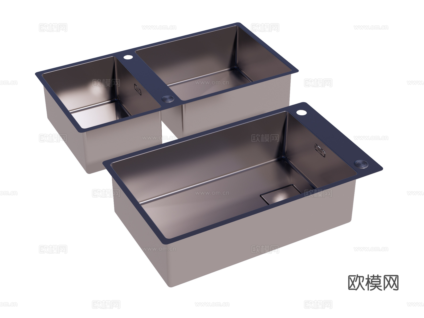 水槽菜盆洗菜盆su模型