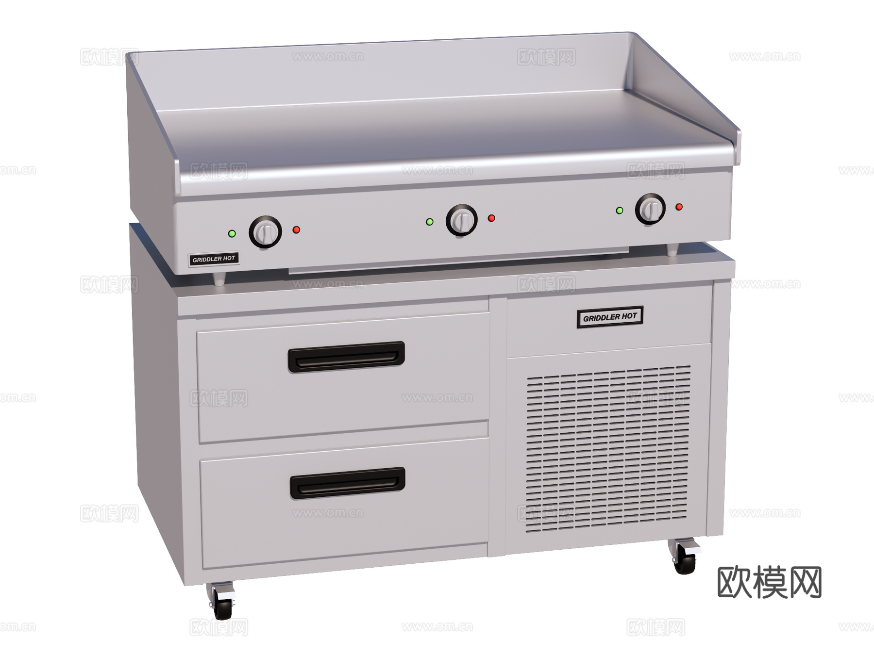 商用厨房设备su模型