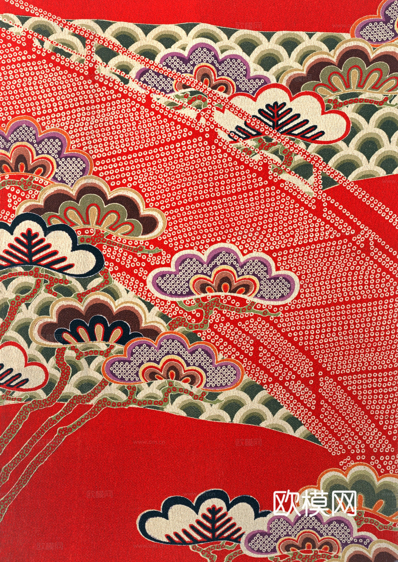 日式和风布纹194下载