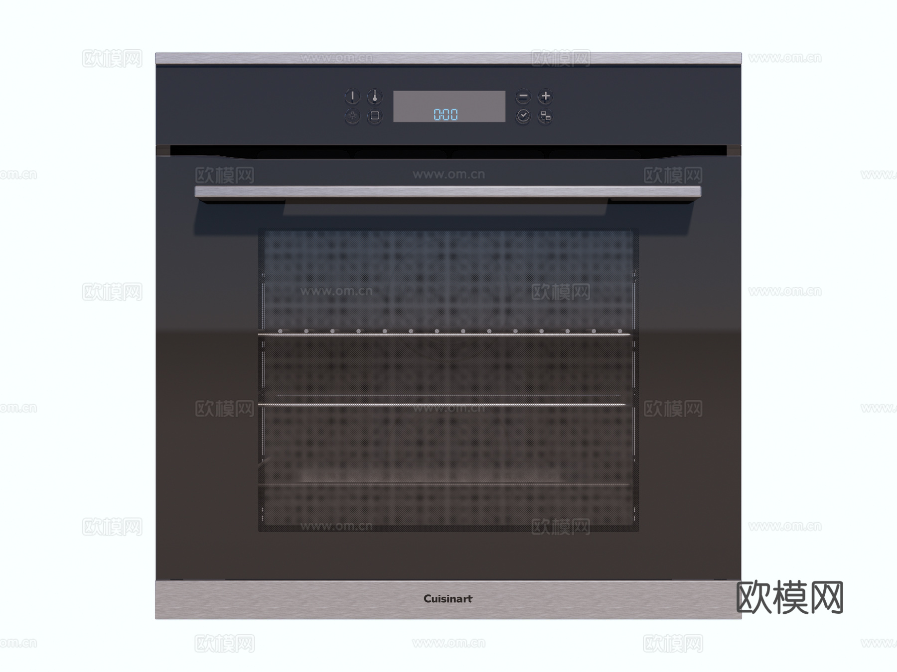 嵌入式蒸烤箱su模型