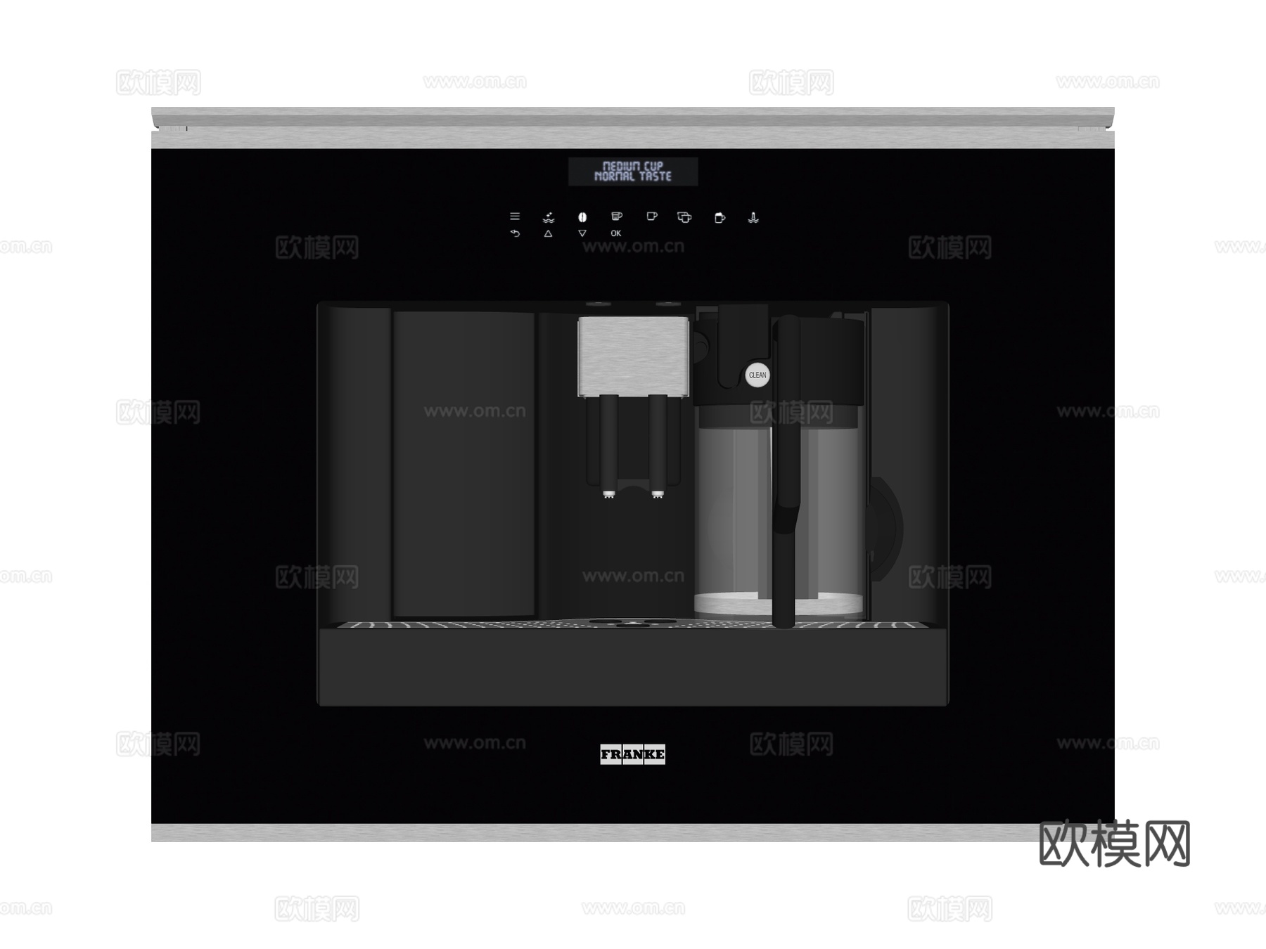 嵌入式咖啡机 直饮水su模型