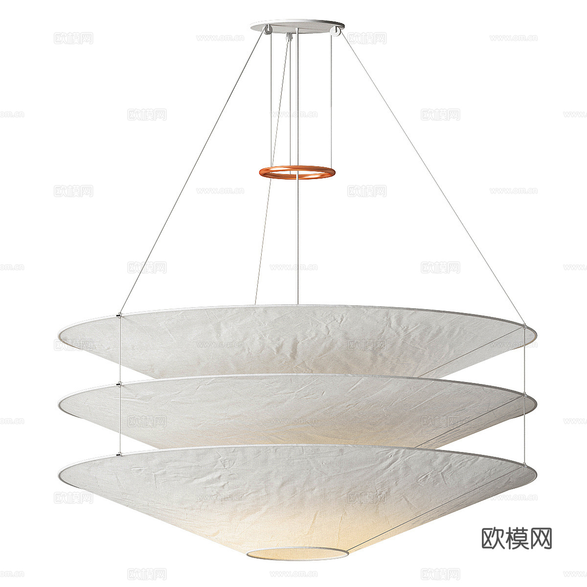 枝形吊燈3d模型下载