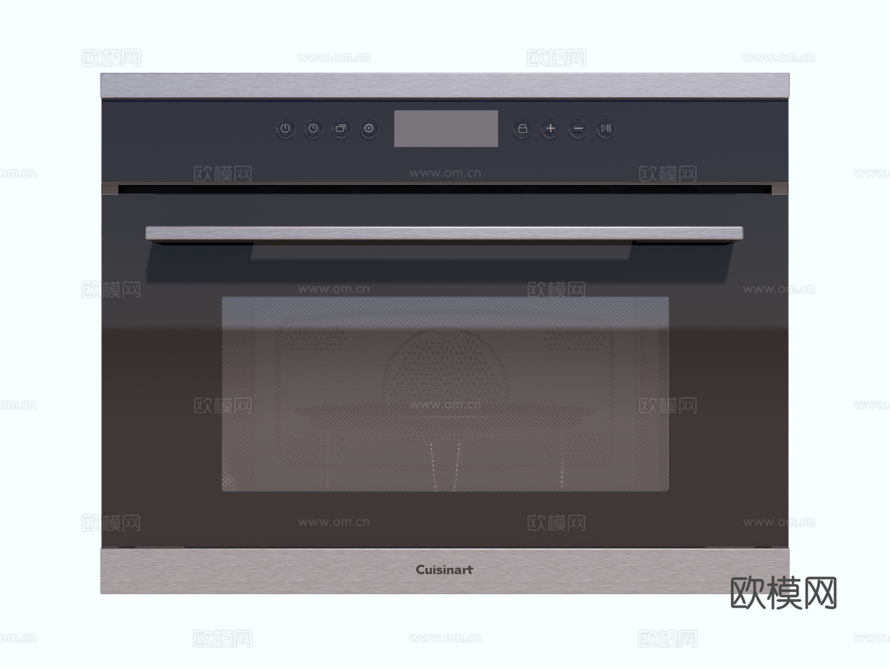 嵌入式蒸烤箱su模型