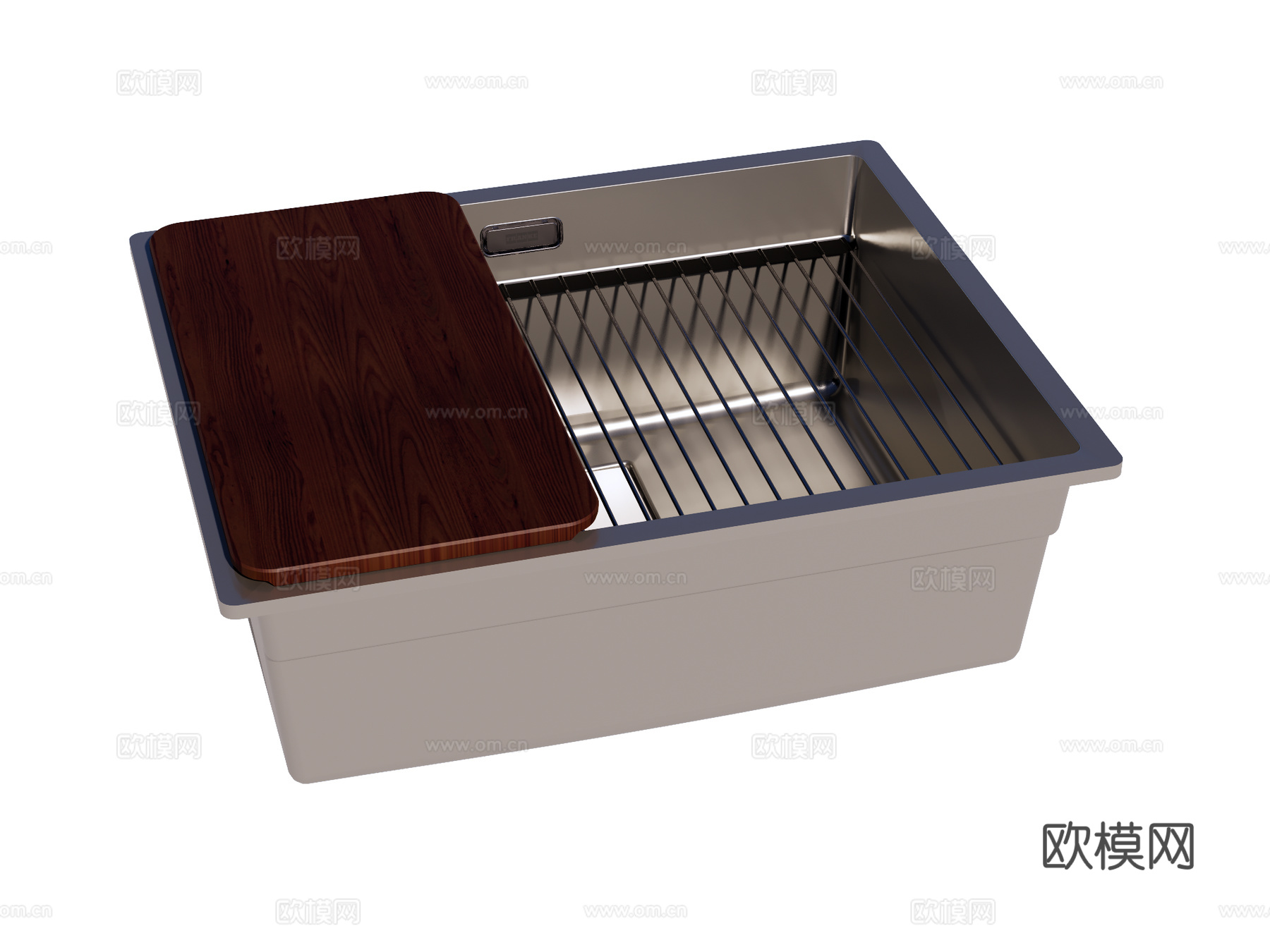 水槽菜盆洗菜盆su模型