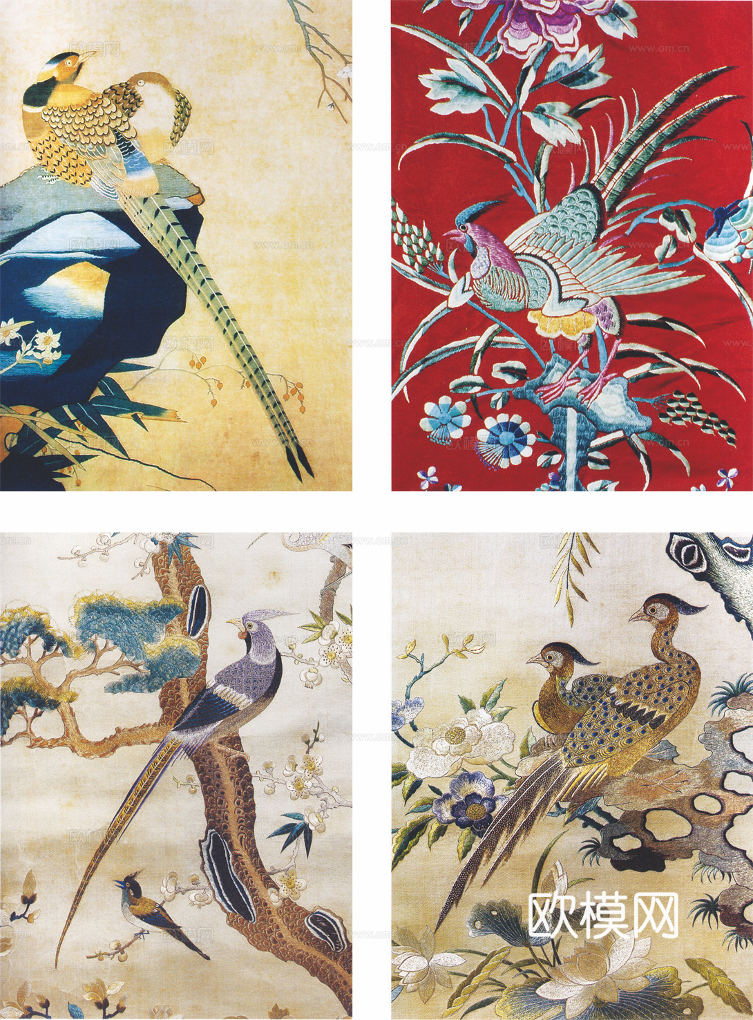 中国传统服饰纹理图案，吉祥图案，富贵图案85