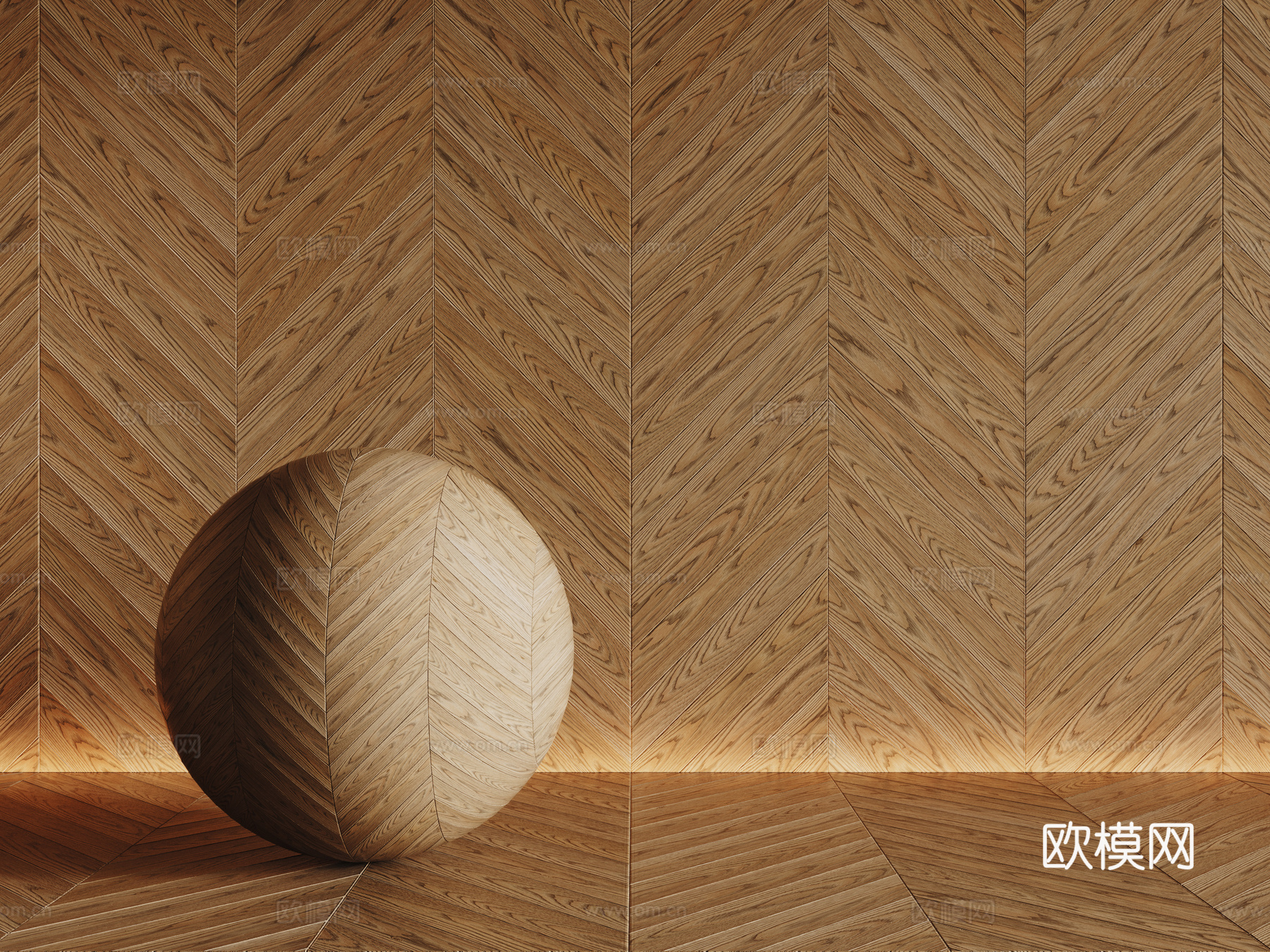 现代木地板 人字拼地板 鱼骨拼地板 木纹砖su模型