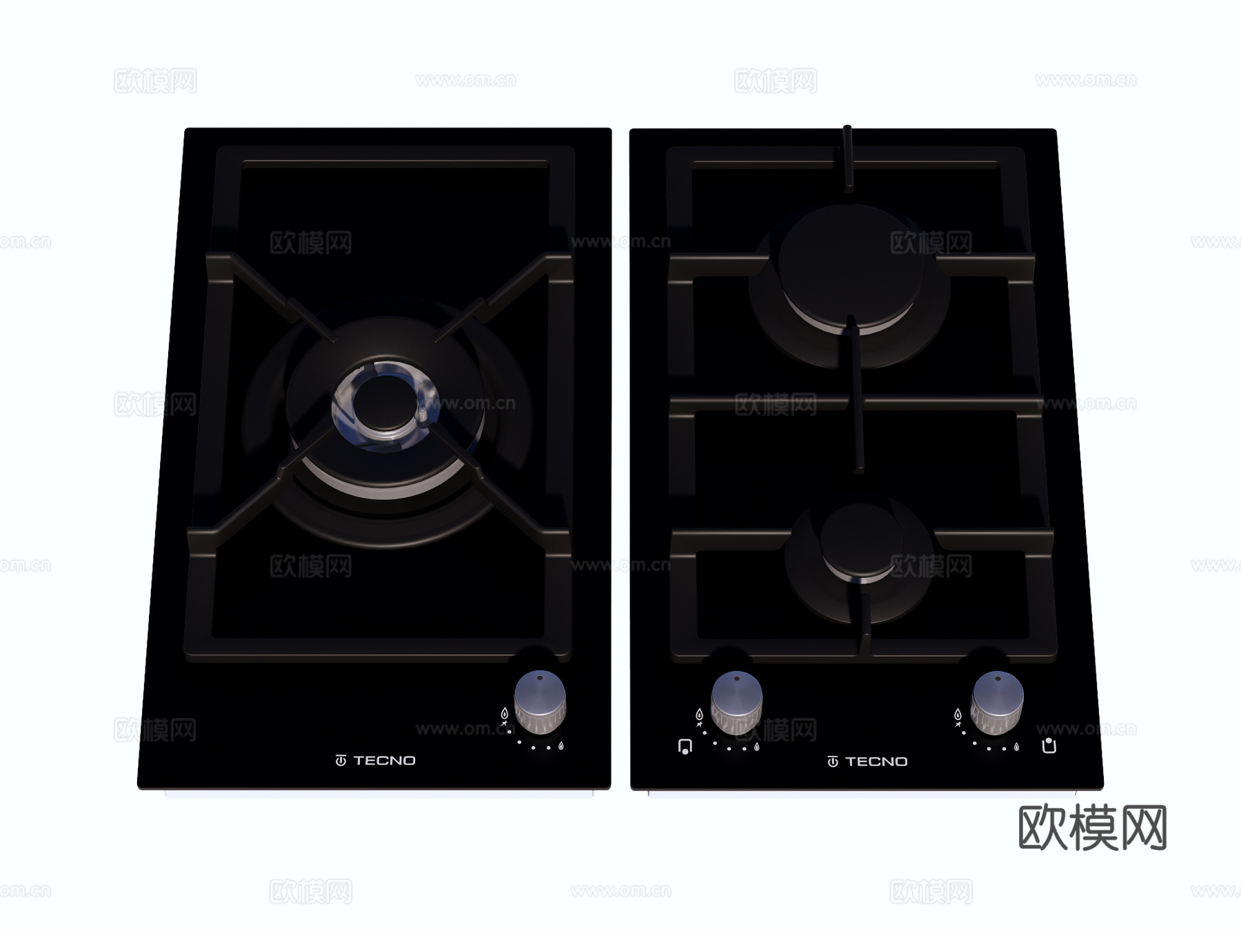 燃气灶 灶台su模型