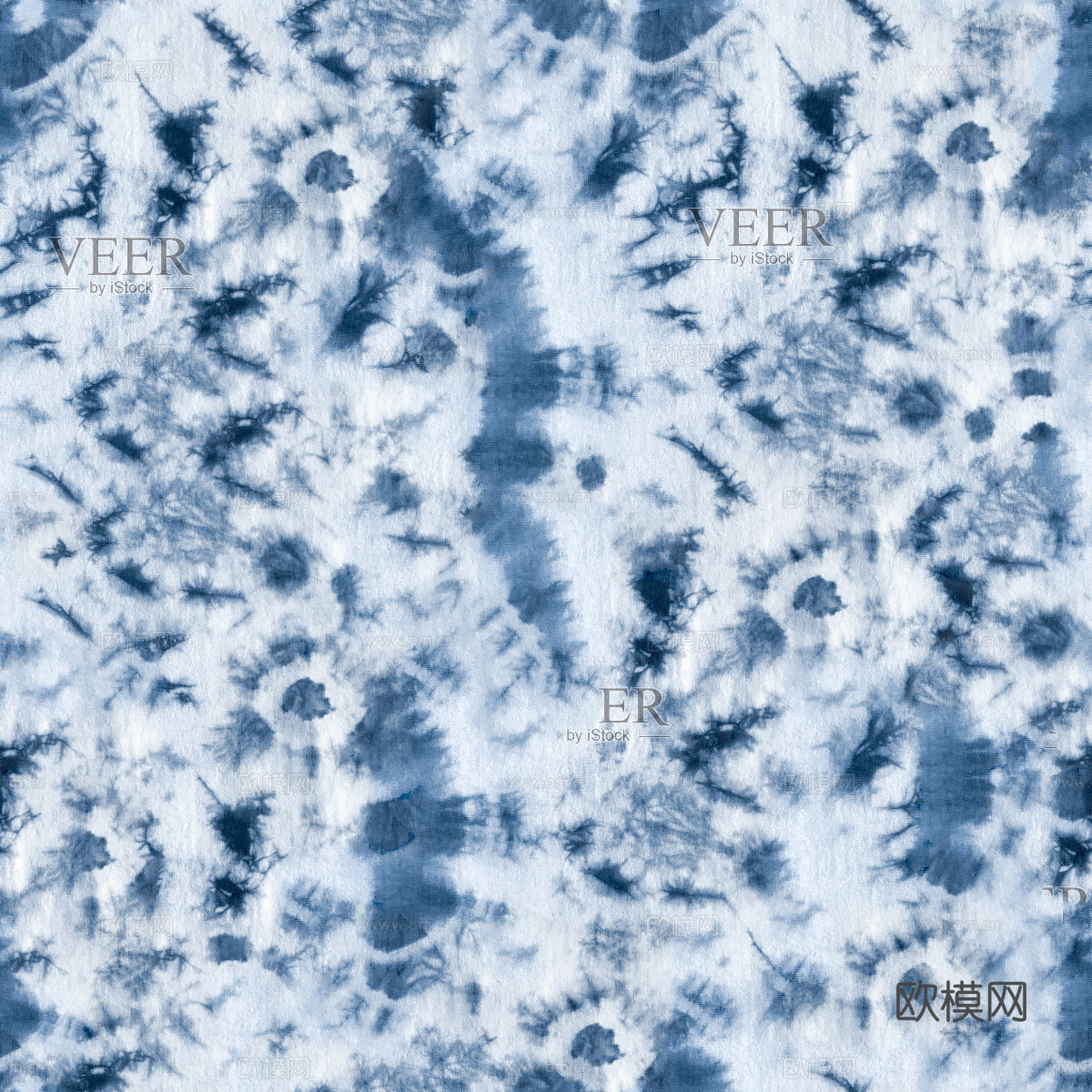 手工扎蓝布纹97