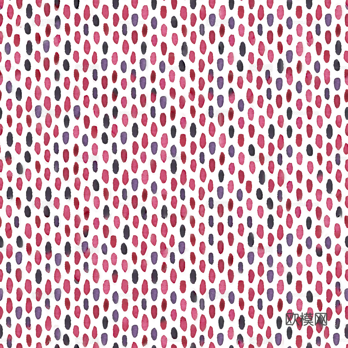 手绘蓝色水彩蜡染扎染印花布纹112