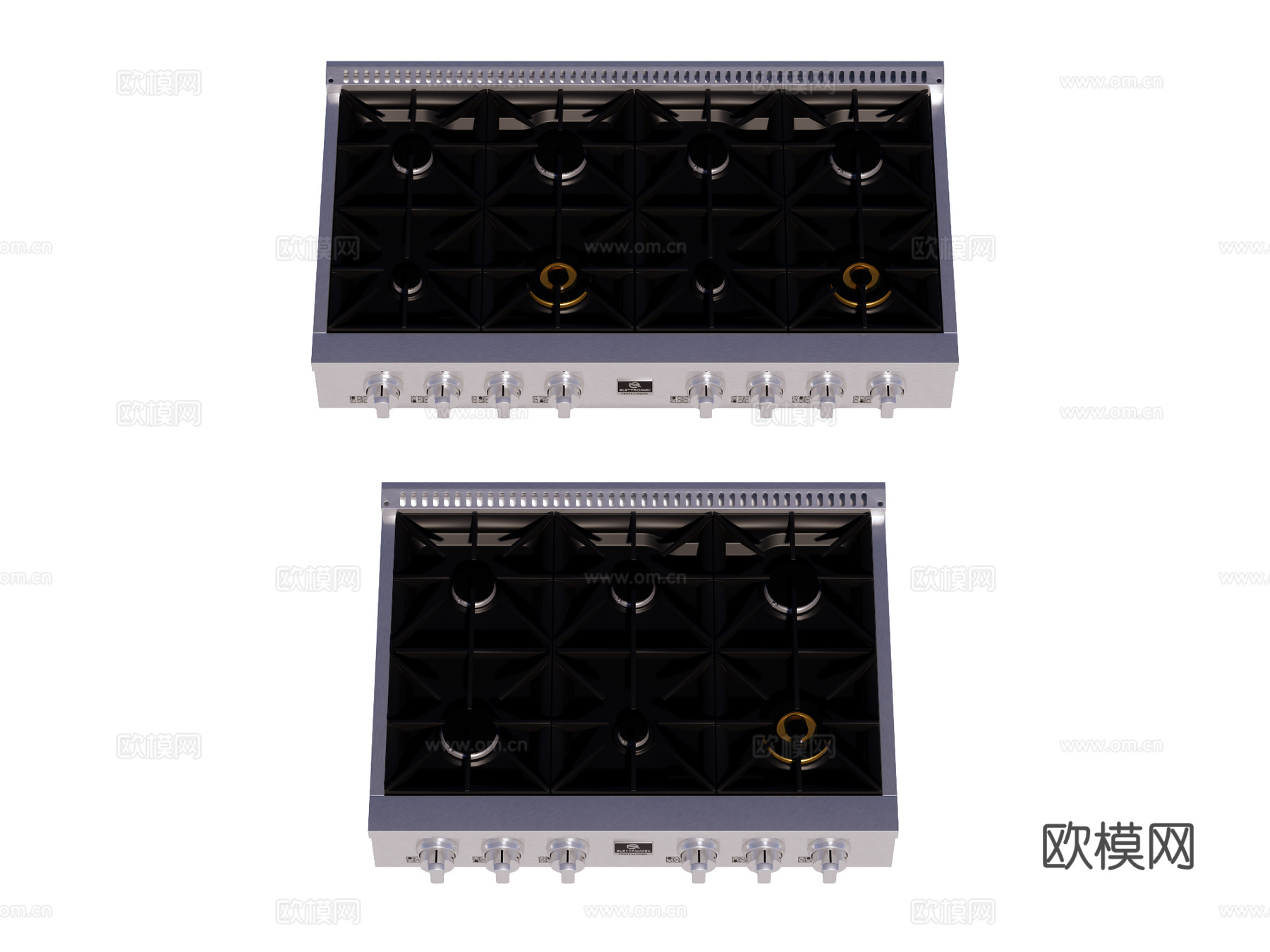 燃气灶 灶台su模型