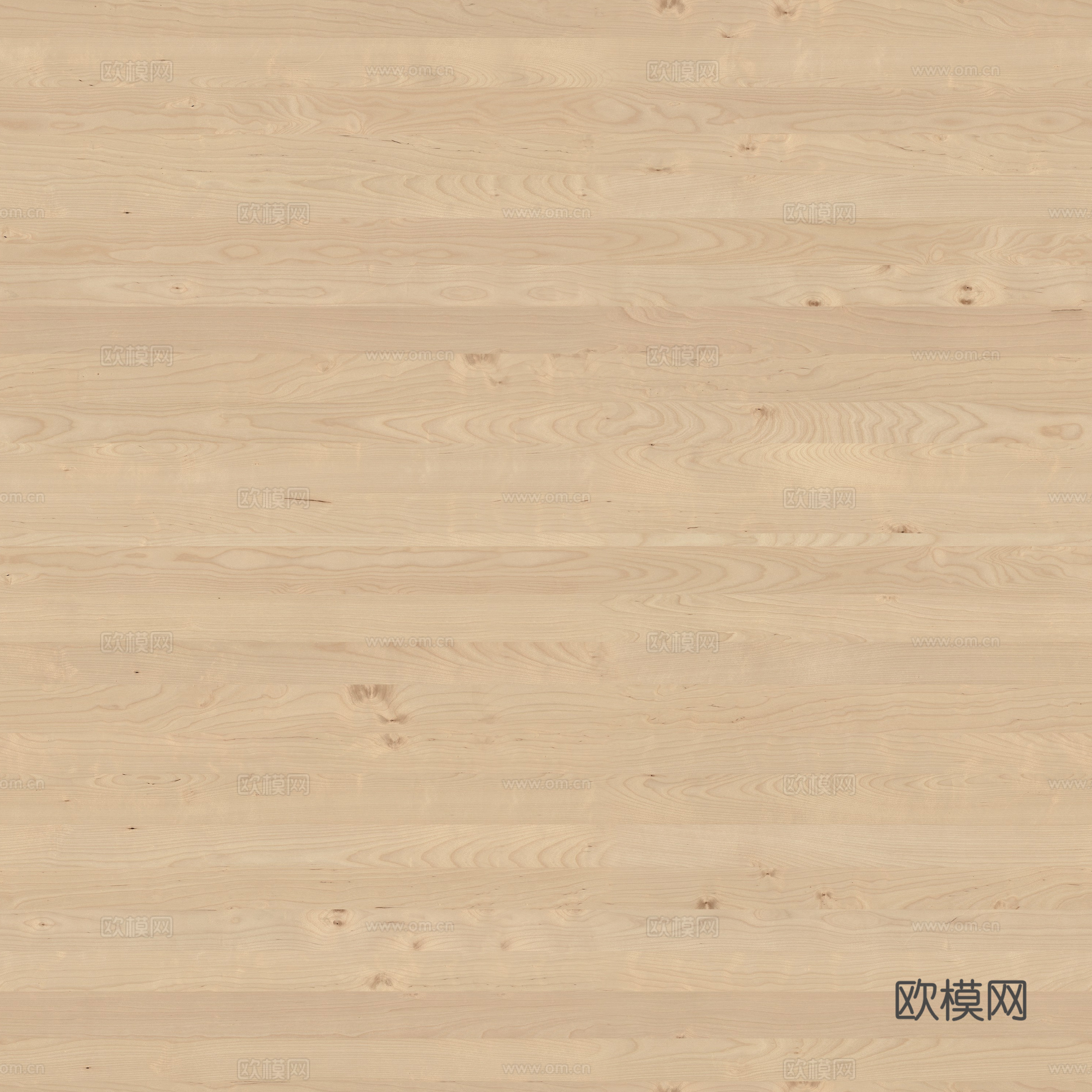 浅色实木地板无缝纹理贴图