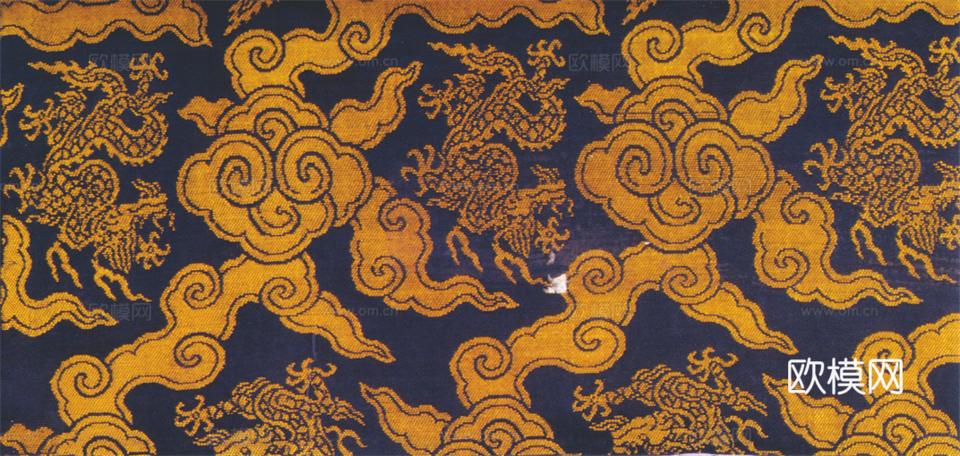 中国传统服饰纹理图案，吉祥图案，富贵图案305下载