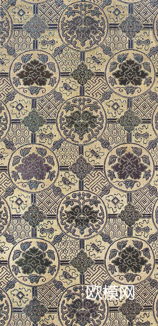 中国传统服饰纹理图案，吉祥图案，富贵图案284