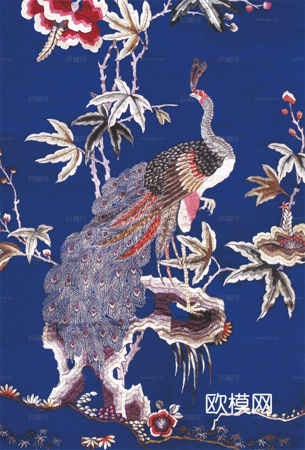 中国传统服饰纹理图案，吉祥图案，富贵图案75