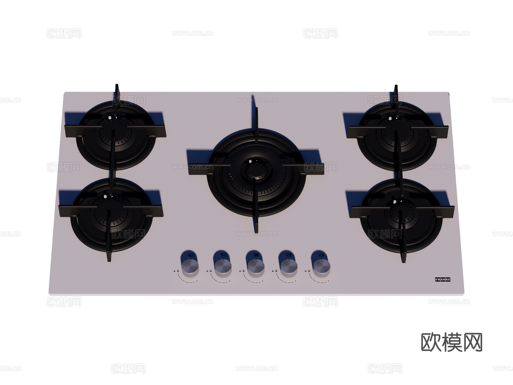 燃气灶 灶台su模型
