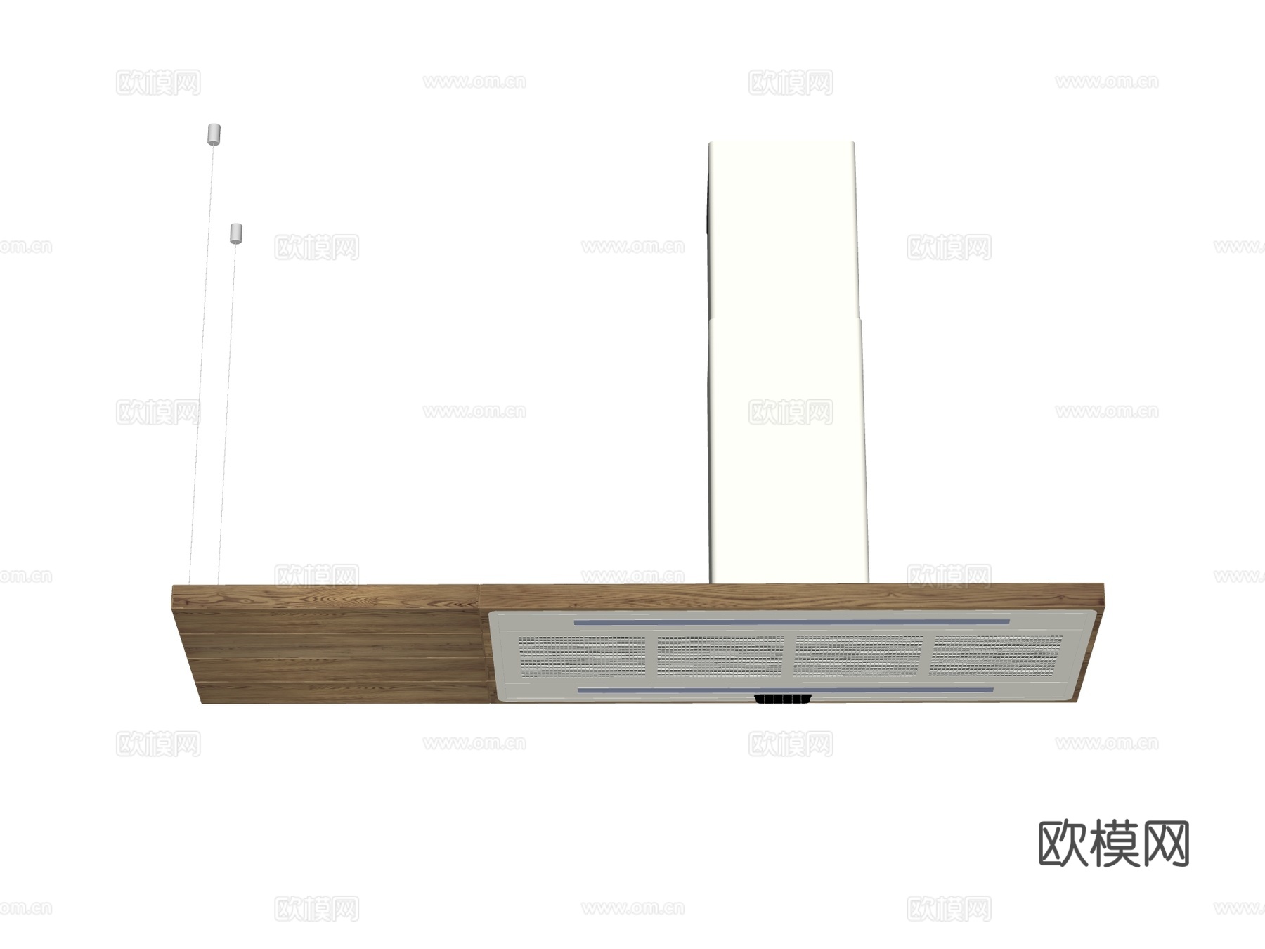 吊挂式抽油烟机 中岛抽油烟机su模型