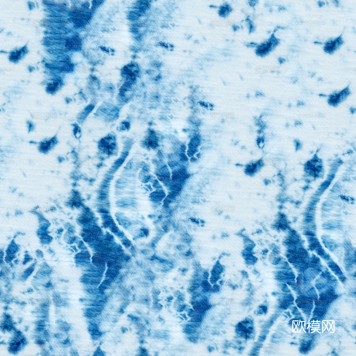 手工扎蓝布纹73