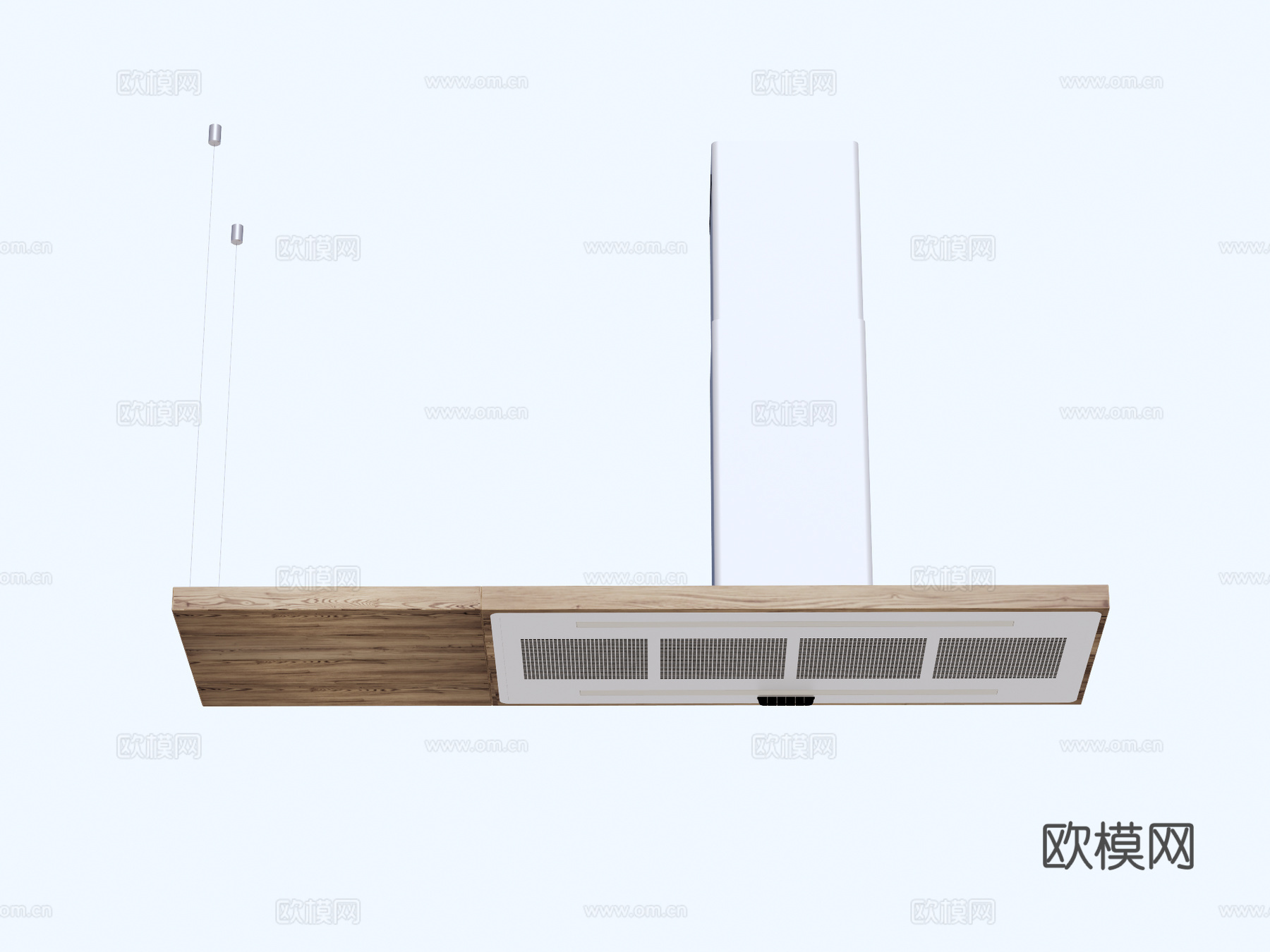 吊挂式抽油烟机 中岛抽油烟机su模型