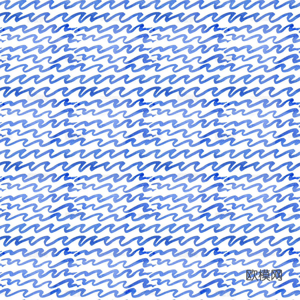 青色靛蓝水彩扎染蜡染布纹纹理28