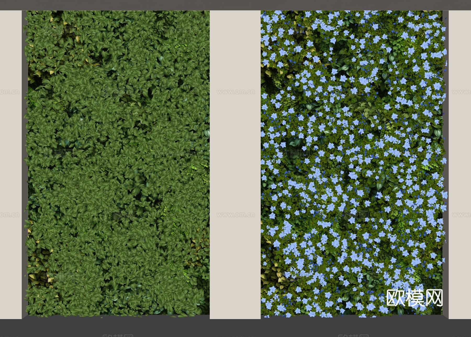 现代植物墙 客厅背景墙 玄关背景 植物背景墙 绿植背景墙 立su模型