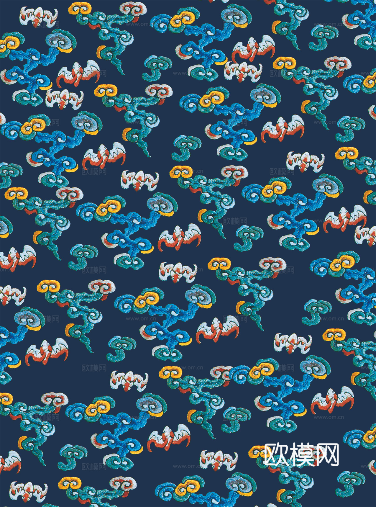 中国传统服饰纹理图案，吉祥图案，富贵图案328