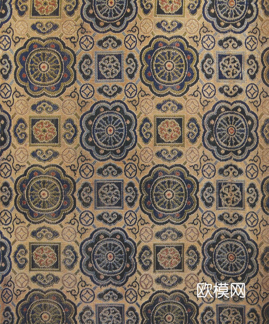 中国传统服饰纹理图案，吉祥图案，富贵图案255