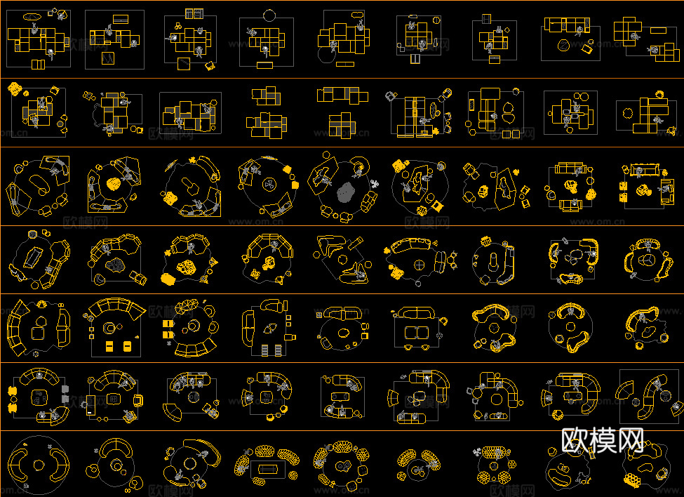 室内设计图库大全cad施工图