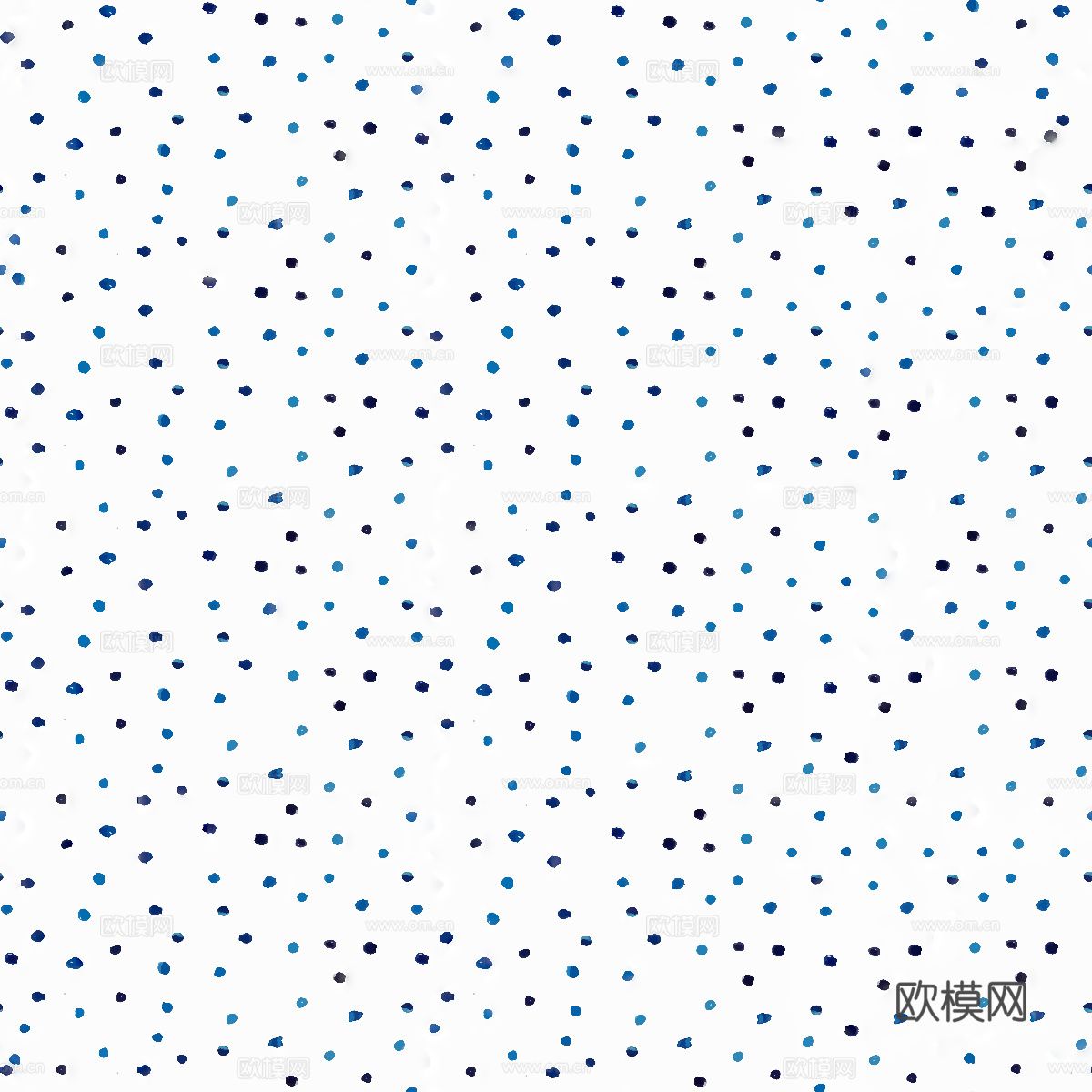 手绘蓝色水彩蜡染扎染印花布纹131