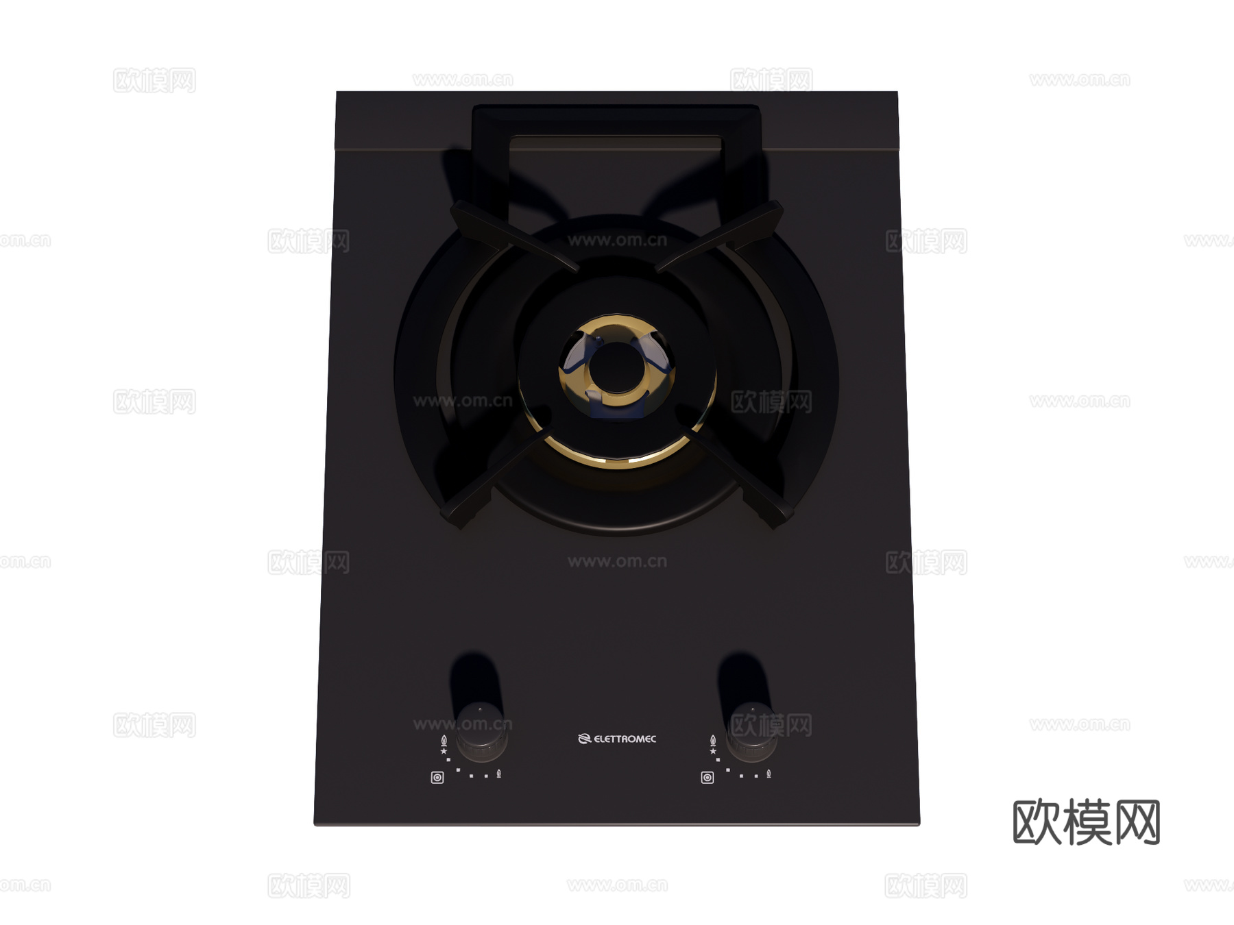 燃气灶 灶台su模型