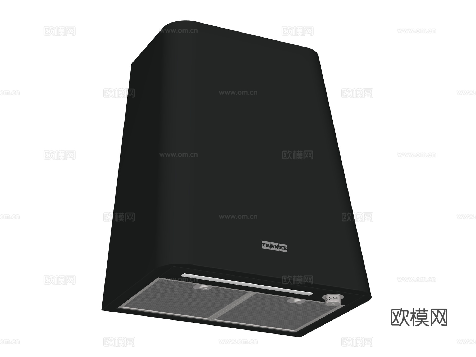 壁挂式抽油烟机su模型