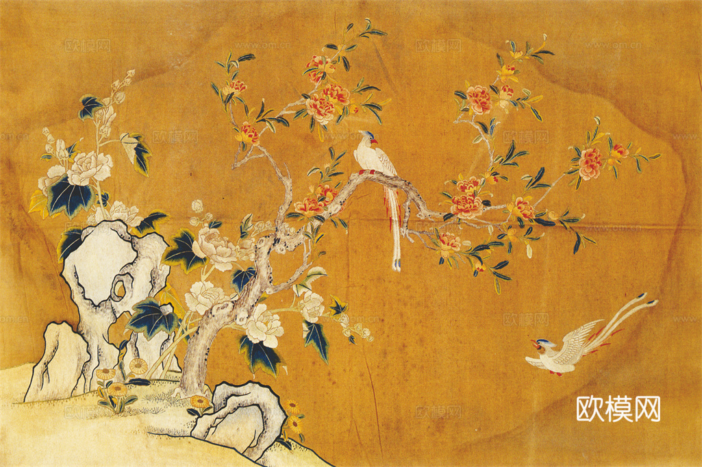 中国传统服饰纹理图案，吉祥图案，富贵图案86