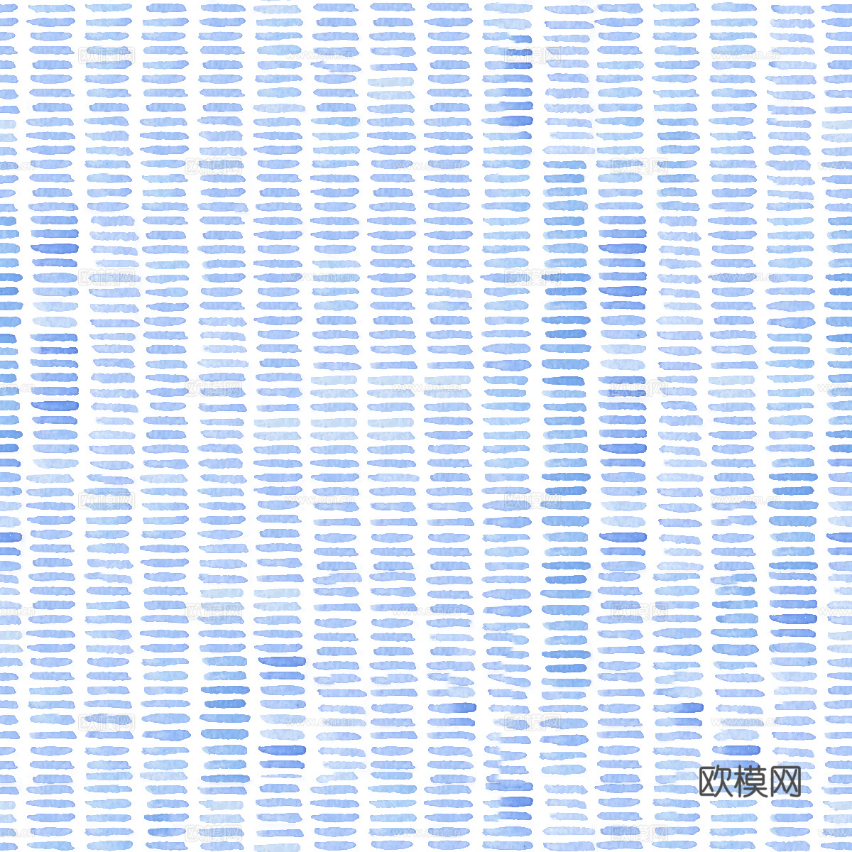 手绘蓝色水彩蜡染扎染印花布纹86